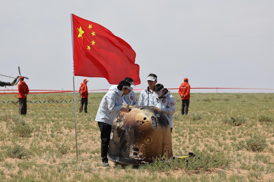 China's Chang’e-6 returns with historic Moon samples