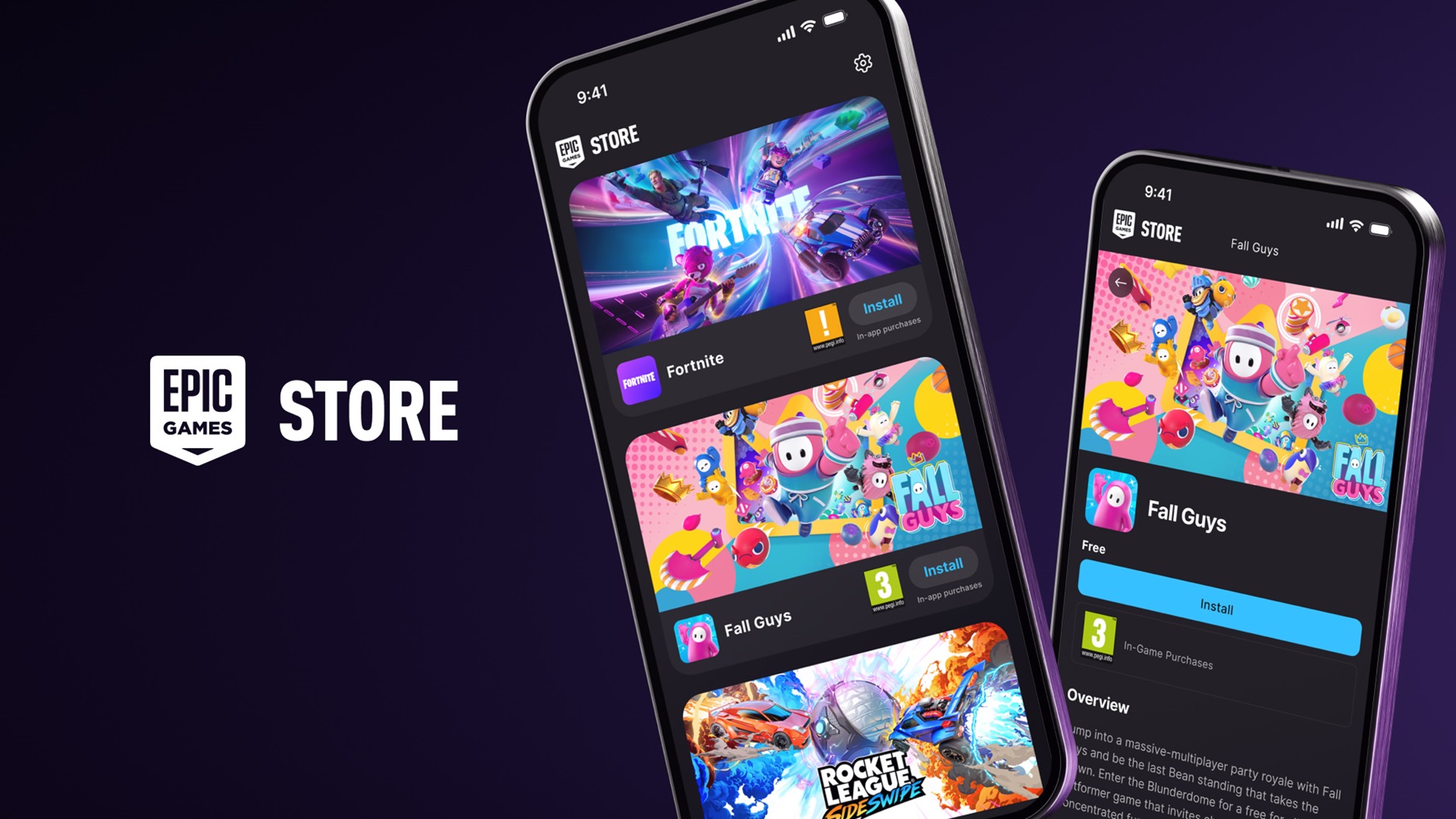 Fortnite returns to European mobiles with Epic Games Store launch