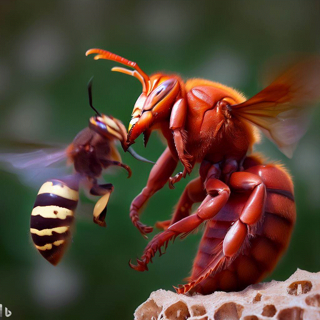 The impact of Oriental hornets on honey bee colonies