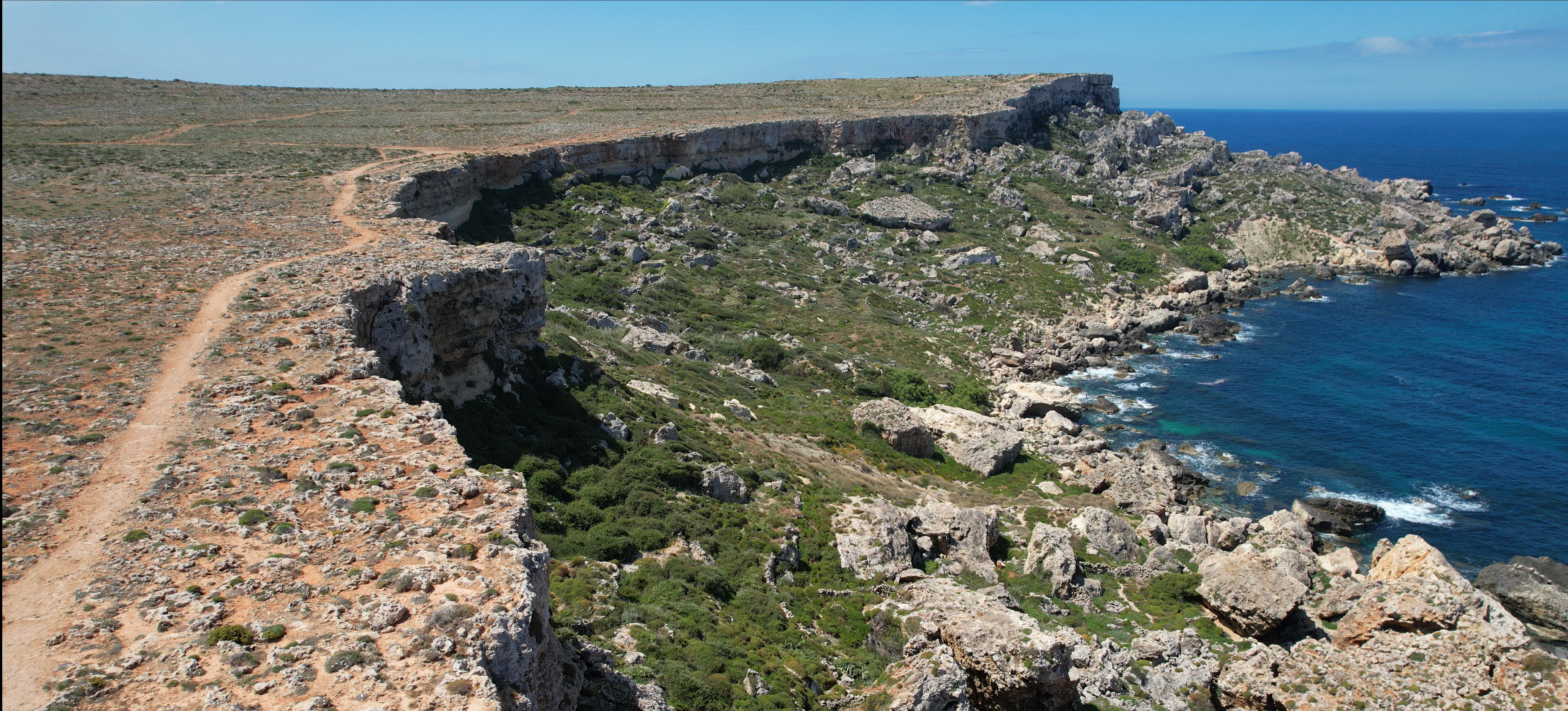 Drone Plotting of the Majjistral Park